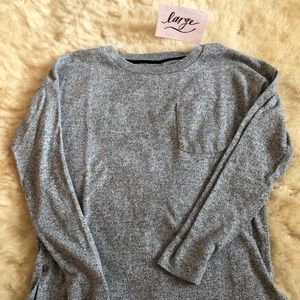 Gray Fleece Long Sleeve